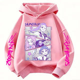 Huntrx Mira Rumi Zoey Long Sleeve Rope Type Hoodie Hip Hop Style - wy41129 / 110cm