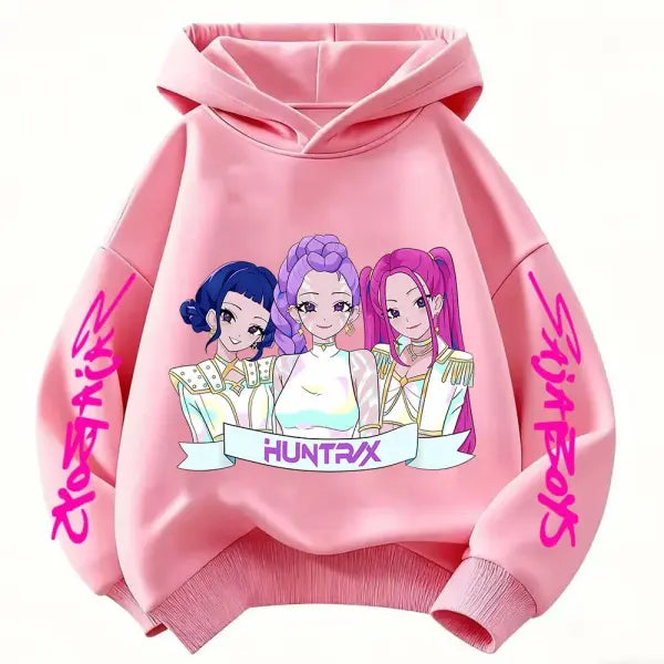 Huntrx Mira Rumi Zoey Long Sleeve Rope Type Hoodie Hip Hop Style - wy41634 / 100cm