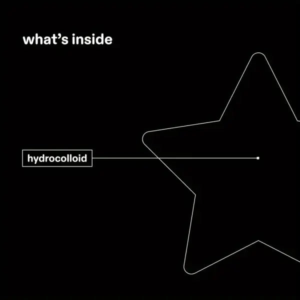 [Hydrocolloid Face Zit Patches] 200 Count Acne Patch Pimple Patch Black Heart Shaped Acne Cover Patch Hydrocolloid Acne