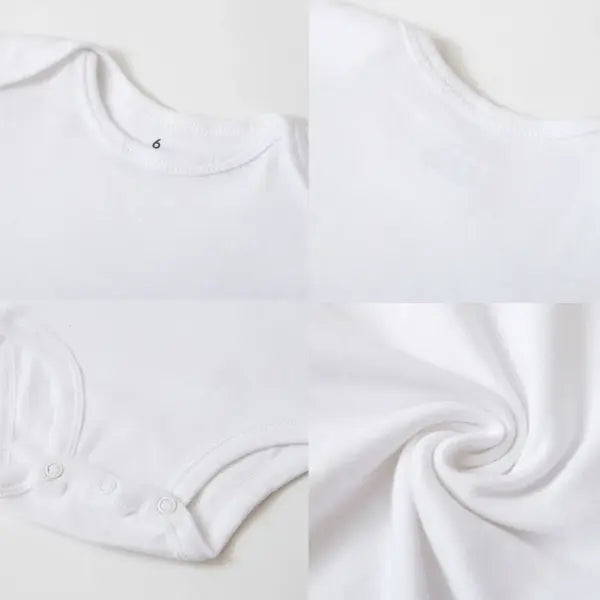 Mom & Dad’s Masterpiece” Baby Romper – Infant Bodysuit for Mother’s Day & Father’s Day Gift