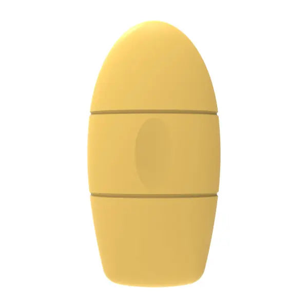 Ice Cube Facial Roller Silicone Skin Care Tool for Pore Shrinking - Yellow 1 - None