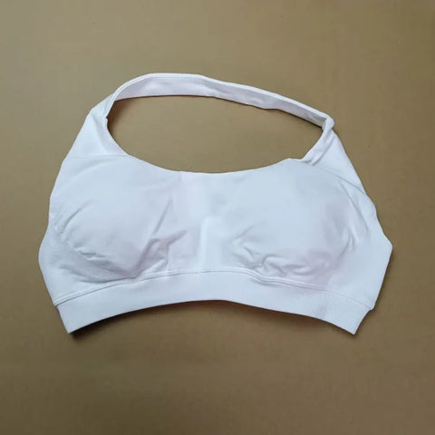 Impact Sports Bra for Women – Seamless Halter Top with High Support & Open Back for Yoga and Gym