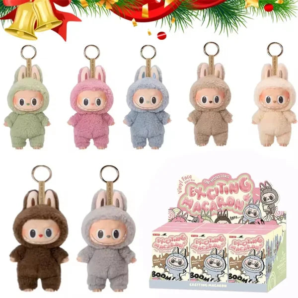 In Stock Hot Anime Figure Labubu Blind box toy Series Pendant Doll Model Toy Kawaii Monster Replica Keychain Toy Birthday Gift - Himpall
