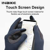 Winter Fleece Cycling Gloves Polyester Elastane for Road Bike