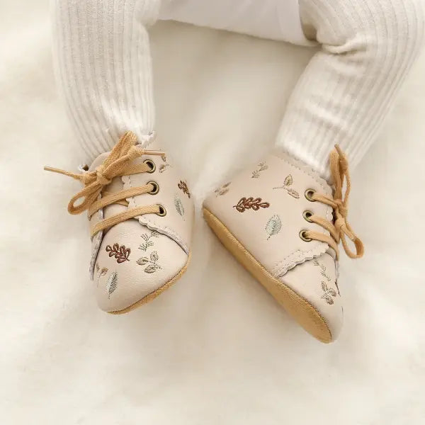 Infant Baby Boys Girls Sandals Summer Baby Wedding Dress Flat Shoes Newborn Crib Shoes First Walkers Prewalkers Shoes