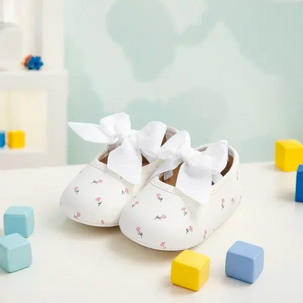 Infant Baby Boys Girls Sandals Summer Baby Wedding Dress Flat Shoes Newborn Crib Shoes First Walkers Prewalkers Shoes