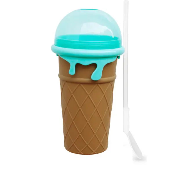 Instant Slushy and Frozen Drink Maker Squeeze Cup - Coffee / 500ml