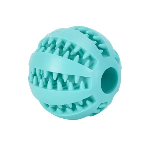Interactive Dog Toy Ball for Chewing and Treat Feeding in Rubber - Himpall