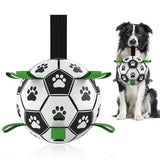 Interactive Inflatable Soccer Ball for Dogs – Outdoor Training Toy for Large Dogs & Border Collies