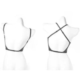 Invisible Lift Up Bra Backless Women Summer Bras Low Cut Sexy Plunge Brassiere Open Back Underwear Seamless Deep U