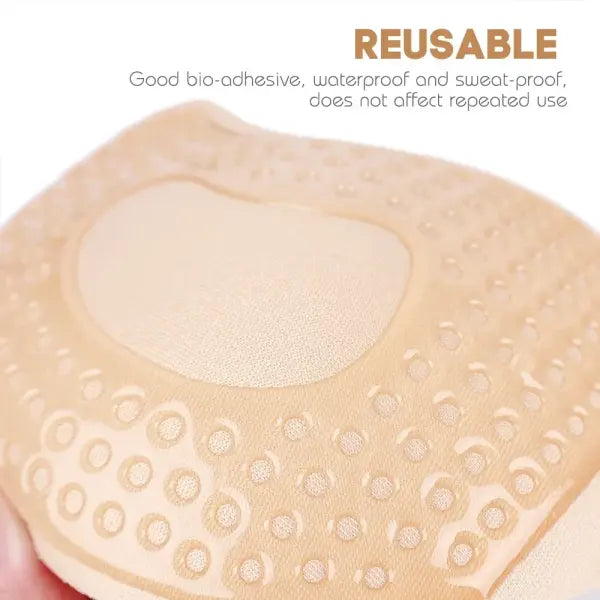Invisible Push Up Bra for Women Backless Strapless Bra Seamless Front Closure Bralette Underwear Silicone Self-Adhesive
