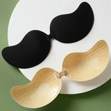 Invisible Strapless Adhesive Stick Bra Strapless Push Up Bras Women Lingerie Seamless Silicone Nipple Covers Bralette