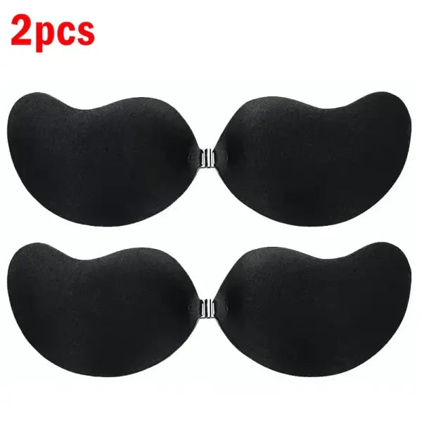 Invisible Strapless Adhesive Stick Bra Strapless Push Up Bras Women Lingerie Seamless Silicone Nipple Covers Bralette