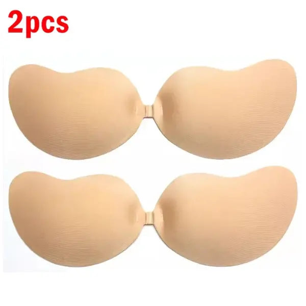 Invisible Strapless Adhesive Stick Bra Strapless Push Up Bras Women Lingerie Seamless Silicone Nipple Covers Bralette