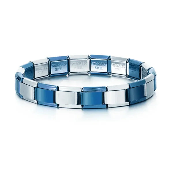 Italian Charm Bracelet DIY 9mm Stainless Steel Basic Chain – Universal Modular Gift - Himpall