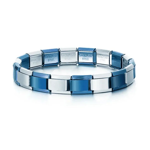 Italian Charm Bracelet DIY 9mm Stainless Steel Basic Chain – Universal Modular Gift - Himpall