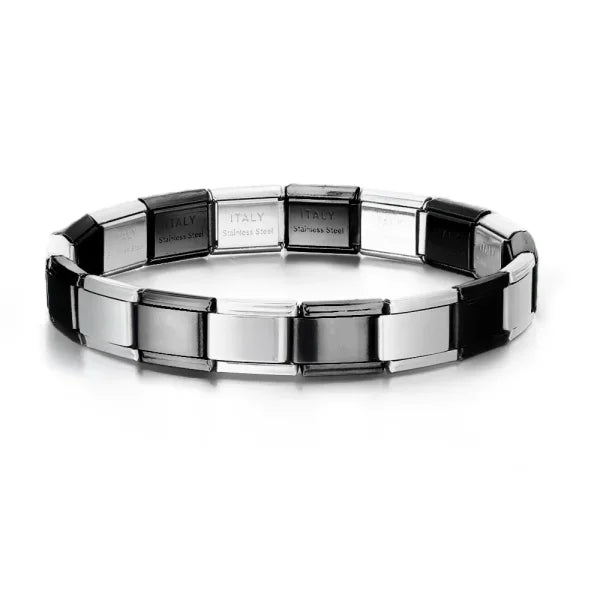 Italian Charm Bracelet DIY 9mm Stainless Steel Basic Chain – Universal Modular Gift - Himpall