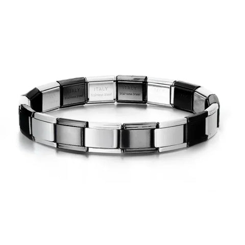 Italian Charm Bracelet DIY 9mm Stainless Steel Basic Chain – Universal Modular Gift - Himpall