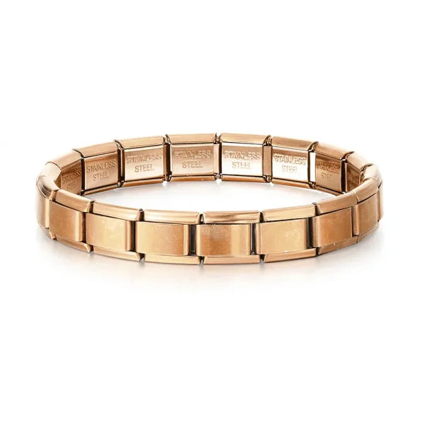 Italian Charm Bracelet DIY 9mm Stainless Steel Basic Chain – Universal Modular Gift - Himpall