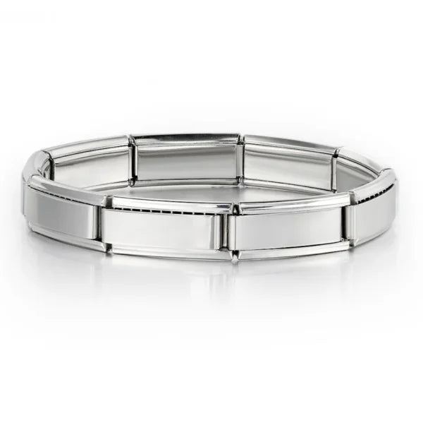 Italian Charm Bracelet DIY 9mm Stainless Steel Basic Chain – Universal Modular Gift - Himpall
