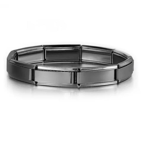 Italian Charm Bracelet DIY 9mm Stainless Steel Basic Chain – Universal Modular Gift - Himpall
