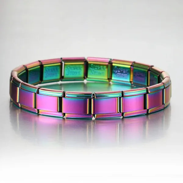 Italian Charm Bracelet DIY 9mm Stainless Steel Basic Chain – Universal Modular Gift - Himpall