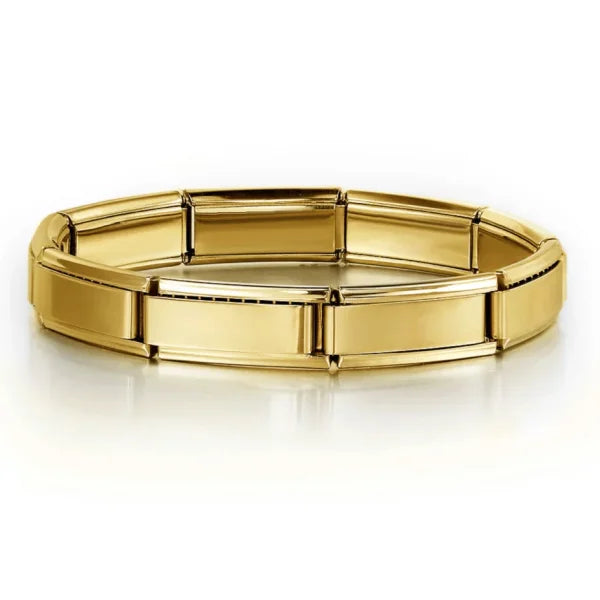 Italian Charm Bracelet DIY 9mm Stainless Steel Basic Chain – Universal Modular Gift - Himpall