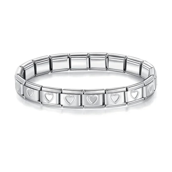 Italian Charm Bracelet DIY 9mm Stainless Steel Basic Chain – Universal Modular Gift - Himpall