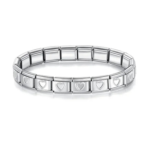 Italian Charm Bracelet DIY 9mm Stainless Steel Basic Chain – Universal Modular Gift - Himpall