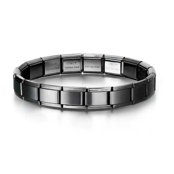 Italian Charm Bracelet DIY 9mm Stainless Steel Basic Chain – Universal Modular Gift - Himpall