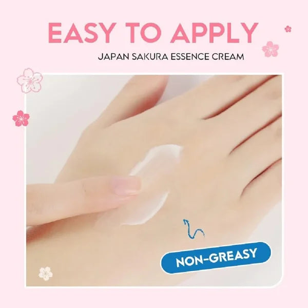 Japan Sakura Essence Tone Up Cream with Hyaluronic Acid - Himpall