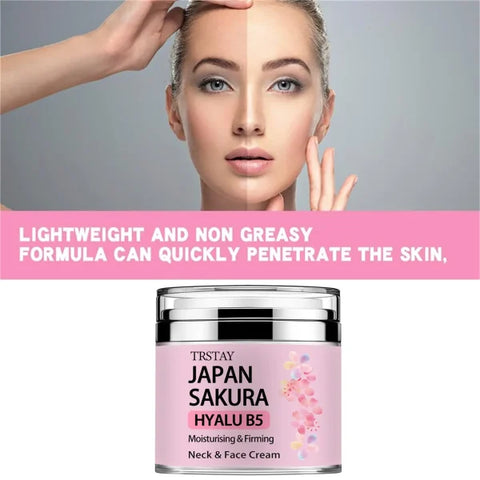 Japan Sakura Essence Tone Up Cream with Hyaluronic Acid - Himpall