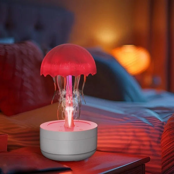 Jellyfish Humidifier Fragrance Diffuser with Colorful Night Light - Himpall