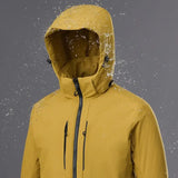 JNLN Unisex Waterproof Fleece Jacket Windproof Thermal Hiking