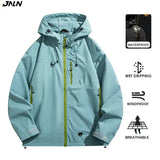 Waterproof Windbreaker Hiking Jacket Thermal Outdoor Coat