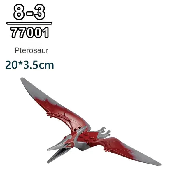 Jurassic dinosaur baby building block accessories gift assembling educational toys a variety of optional bagged