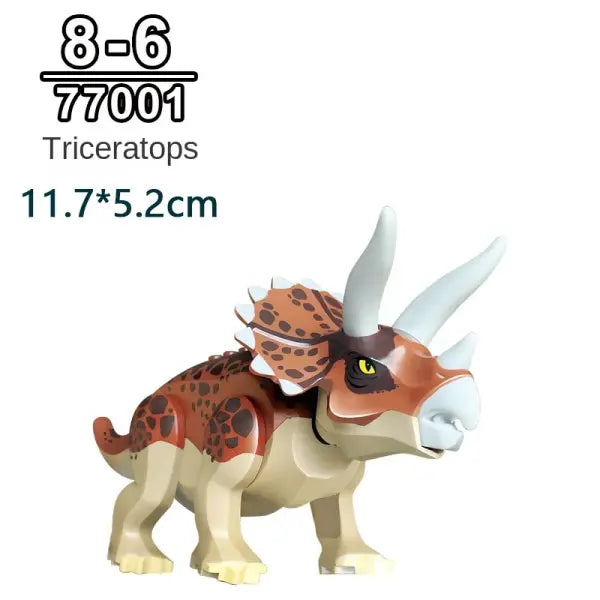 Jurassic dinosaur baby building block accessories gift assembling educational toys a variety of optional bagged