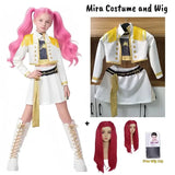 K-Pop Demon Hunters Zoey Rumi Mira Costume Fancy Dress Cosplay Virtual Idol Movie Cosplay for Girl Halloween Carniva