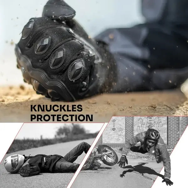 Kemimoto summer riding gloves CE touchscreen guantes moto