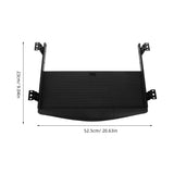 Keyboard Tray Drawer Type Keyboard Holder Slide Out Keyboard Storage Plate Under Desk Tray Computer Desk ganizer