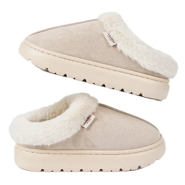 Kidmi Winter Shoes Casual Outdoor Cotton Plush Padded Slippers - Himpall