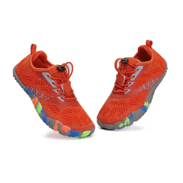 Kids Aqua Shoes Breathable Mesh Upper Quick Dry Swimming Sneakers