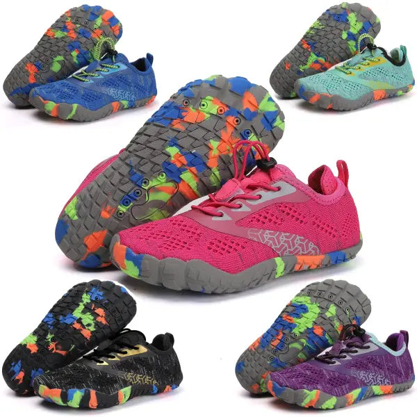 Kids Aqua Shoes Breathable Mesh Upper Quick Dry Swimming Sneakers