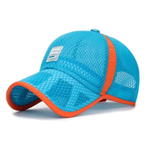 Kids’ Baseball Caps – Korean Style Breathable Mesh Hats for Boys & Girls | Spring & Summer Outdoor Sunhats - Himpall