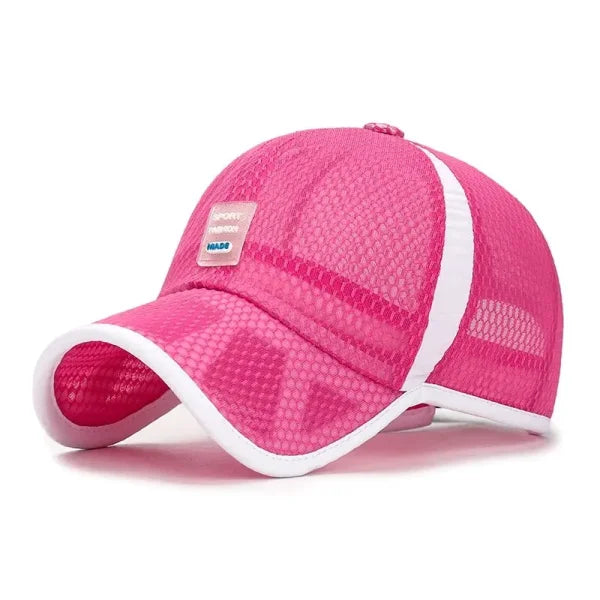 Kids’ Baseball Caps – Korean Style Breathable Mesh Hats for Boys & Girls | Spring & Summer Outdoor Sunhats - Himpall