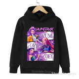 Kids Boys Girls Anime Kpop Demon Slayer Hoodie – Casual Warm Autumn Winter Sweatshirt - 5 / 150