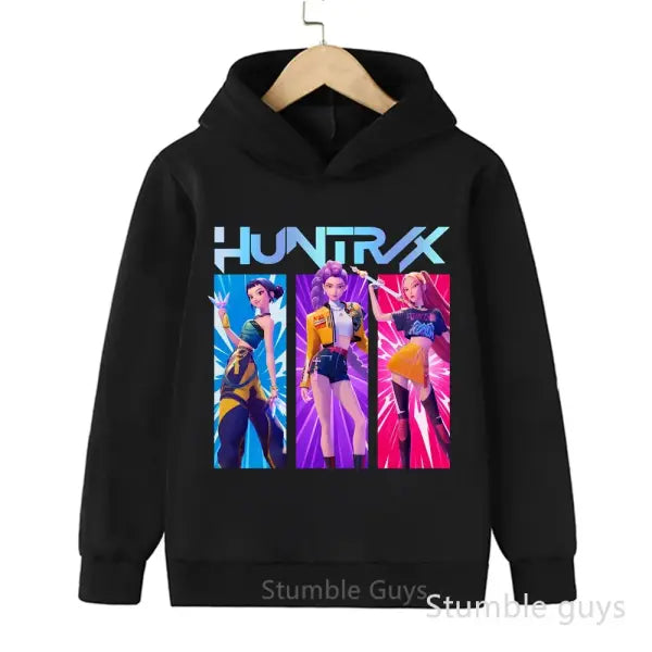 Kids Boys Girls Anime Kpop Demon Slayer Hoodie – Casual Warm Autumn Winter Sweatshirt - 9 / 100