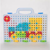Kids’ Creative Drill & Screw Building Set – Colorful Educational Construction Toy - Hair Remover