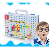 Kids’ Creative Drill & Screw Building Set – Colorful Educational Construction Toy - Hair Remover