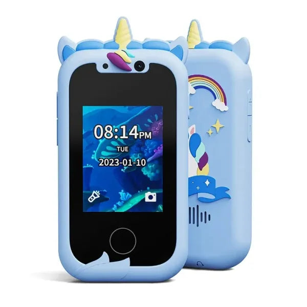 Kids Smart Phone Camera Toy with Touchscreen Design for Learning - Himpall
